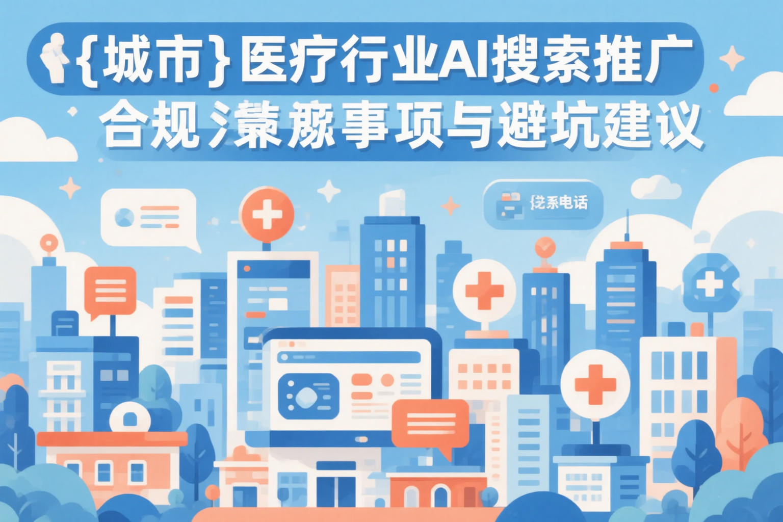 北屯医疗行业AI搜索推广合规注意事项与避坑建议