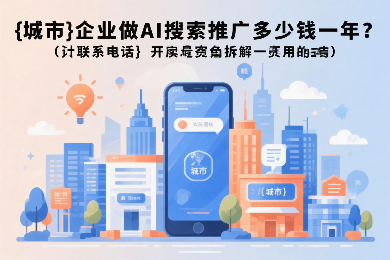 北屯企业做AI搜索推广多少钱一年？真实费用拆解