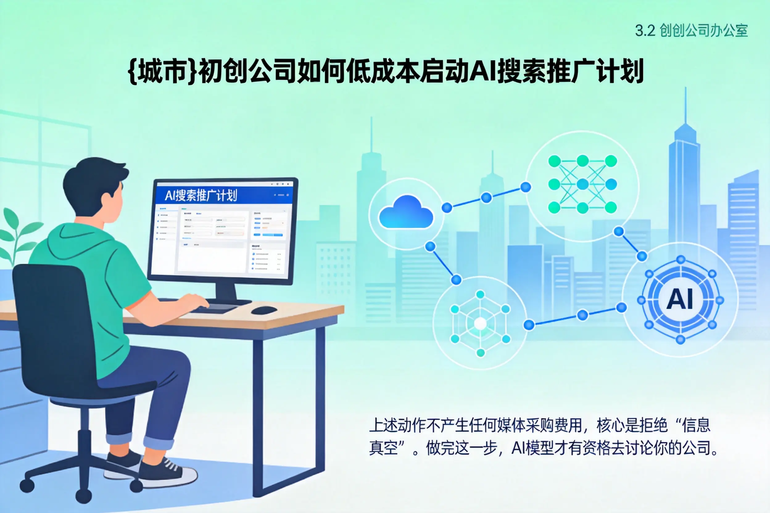 北屯初创公司如何低成本启动AI搜索推广计划