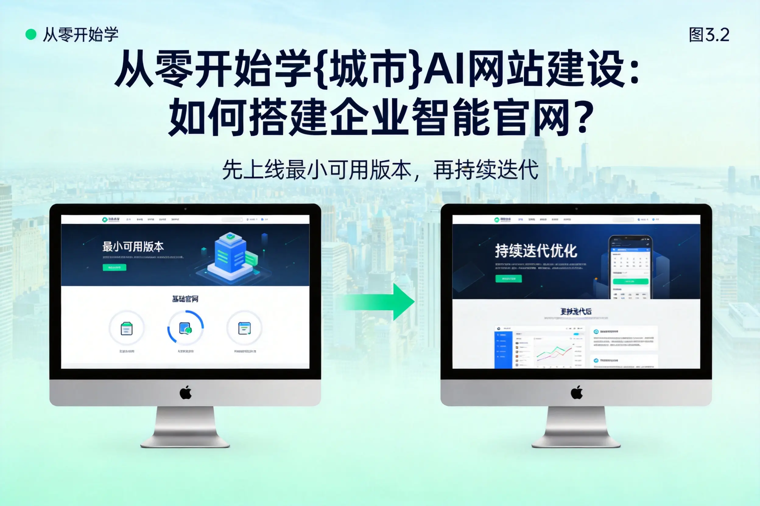 从零开始学北屯AI网站建设：如何搭建企业智能官网？