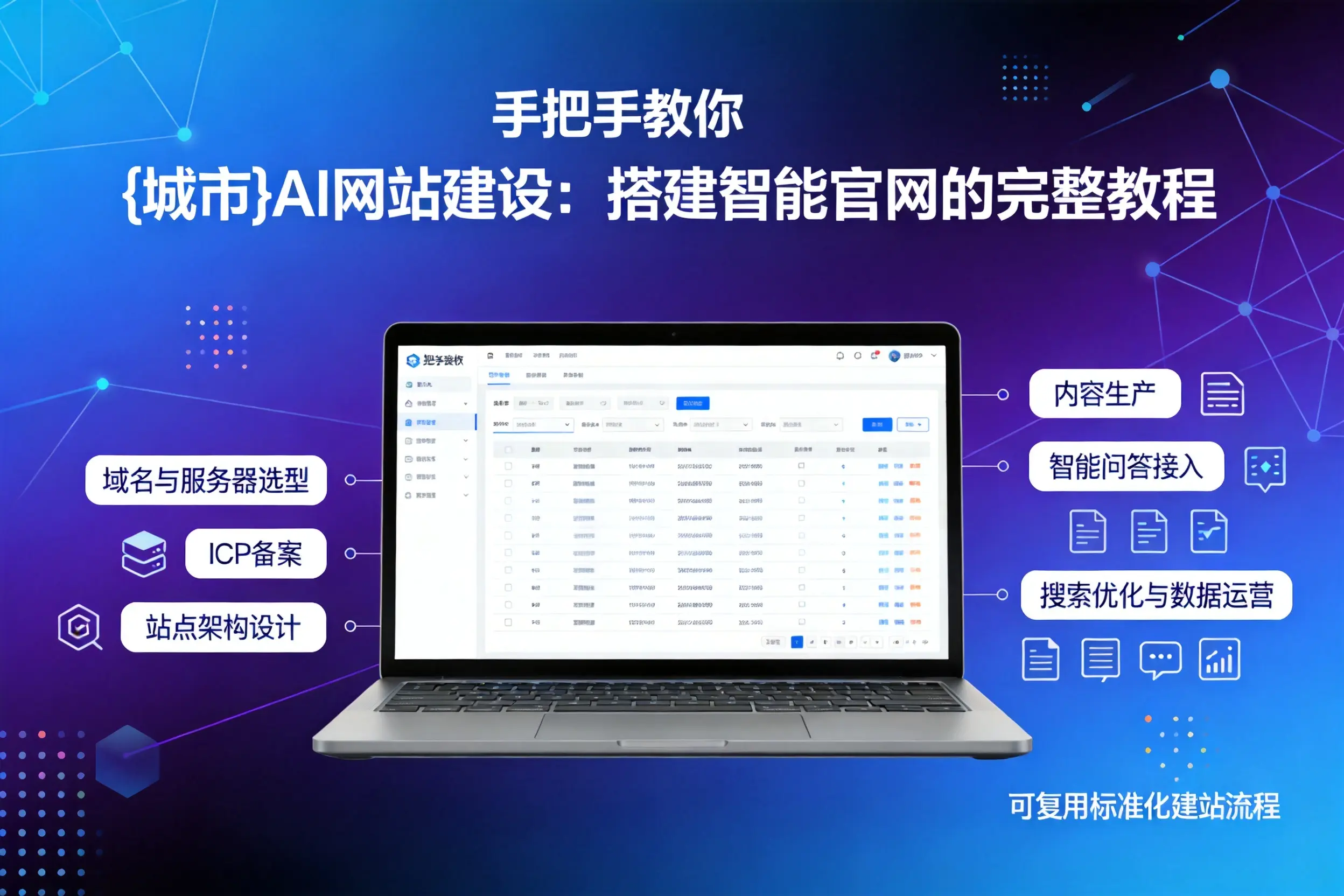 手把手教你北屯AI网站建设：搭建智能官网的完整教程